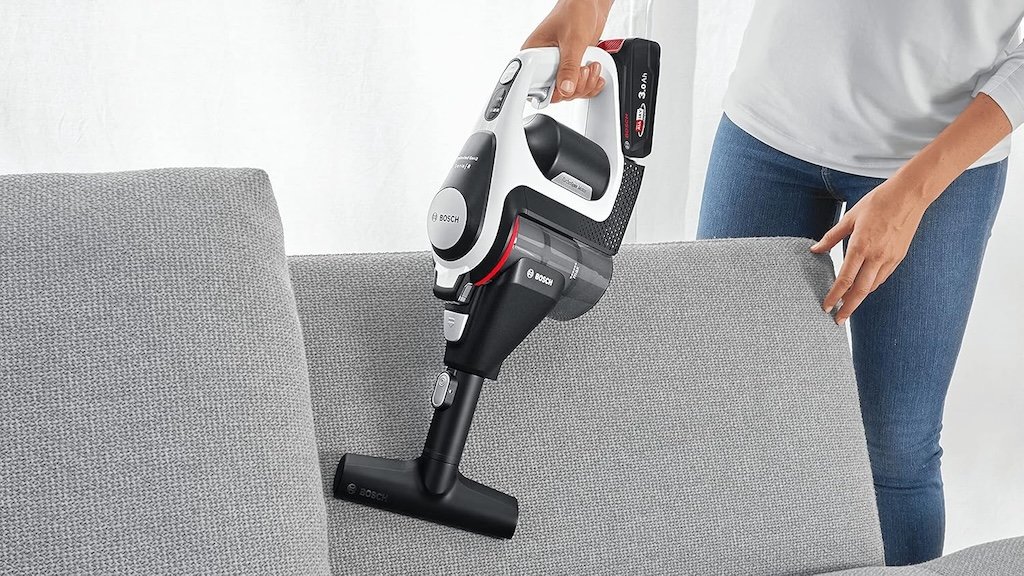 Bosch Hausgeräte Unlimited Gen2 Serie | 8, Aspirador con batería, 3 Velocidades, Blanco